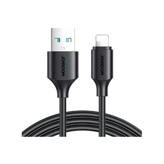 Cable Charger Mobile Joyroom 2.4A Fast Usb To Iphone S-Ul012A9 1M Black